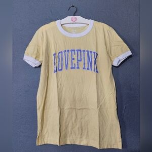 Victoria's Secret PINK Yellow T-shirt.